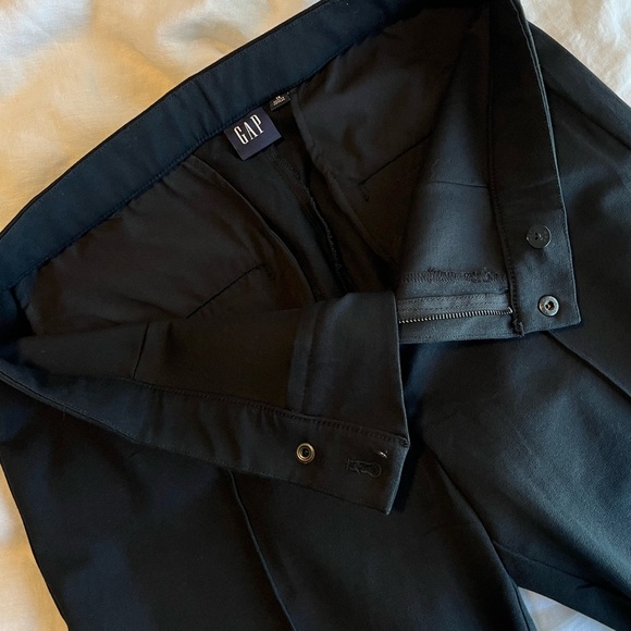 GAP High Rise BiStretch Flare Pants in Black 14 Petite - Picture 13 of 15